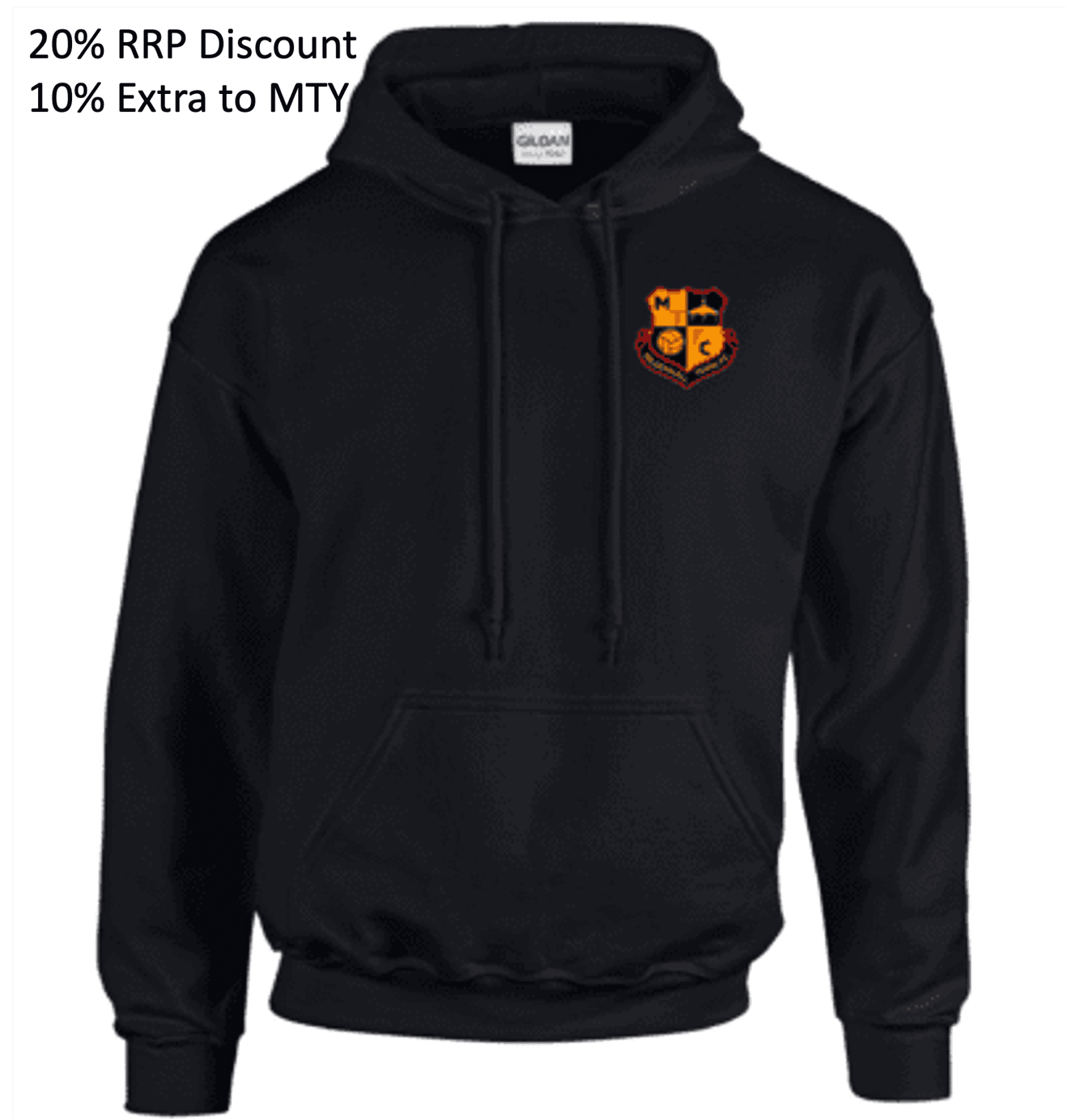 Mildenhall Town Gildan Hoody