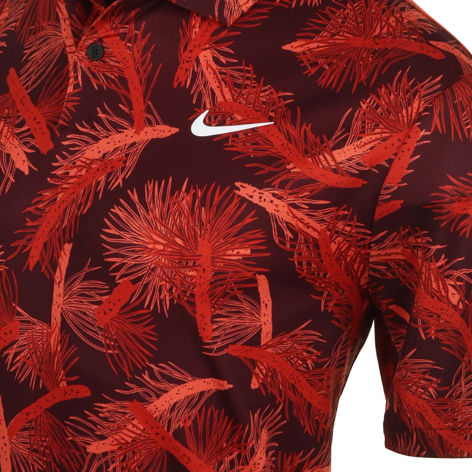 Nike Golf Dri-Fit Tour Pine Print Shirt - Image 2