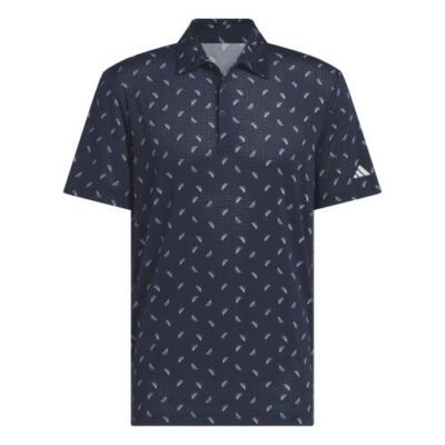 adidas Ultimate365 Printed Mesh Polo Shirt