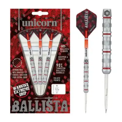 Unicorn Ballista Style 4 90% Tungsten Steel Tip Darts