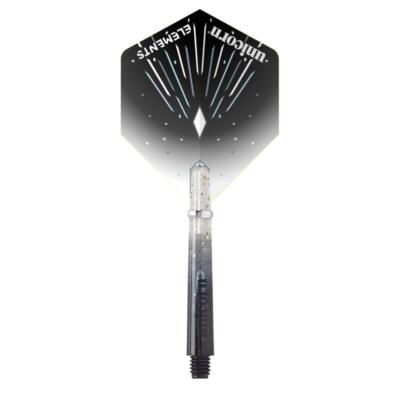 Gripper 4 Elements Two-Tone Flight & Shaft Combo - Icestorm