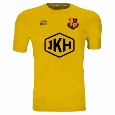 Acerbis Mida Short Sleeve Yellow Home Shirt - (U8's)
