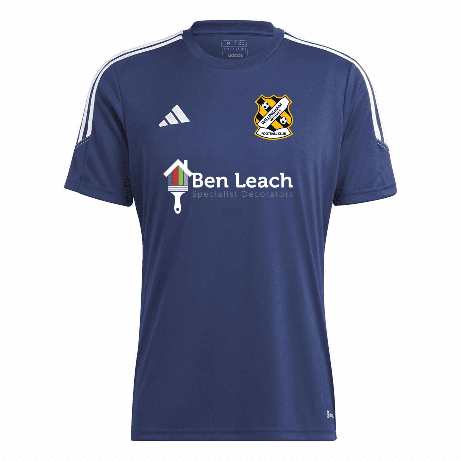 adidas Tiro 23 Club Slim SS Training Shirt - Willingham Wolves U11