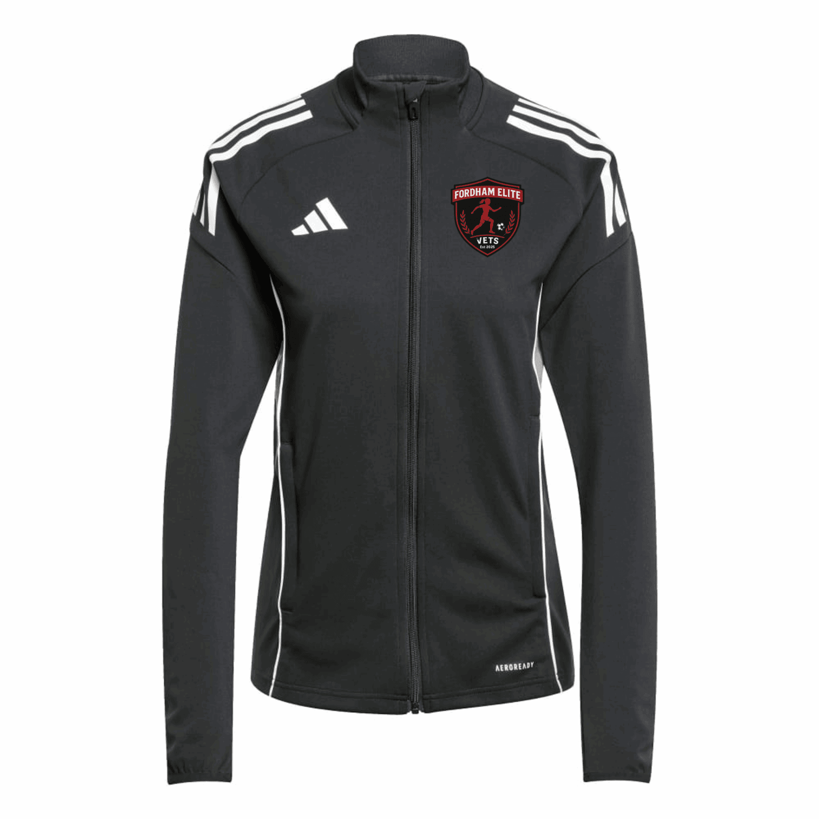 adidas Womens Tiro 25 Competition Slim Training Jacket (Full Zip) - Fordham Elite