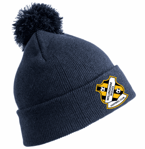 Junior Pom Pom Beanie  - Willingham Wolves