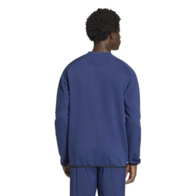 adidas Tiro Travel Cotton Crew Sweatshirt - Newmarket Town FC - Image 2